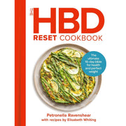 The HBD Reset Cookbook, diet and smoothie book set by Petronella Ravenshear, Harley Pasternak, and Shauna R. Martin, published by Thorsons.