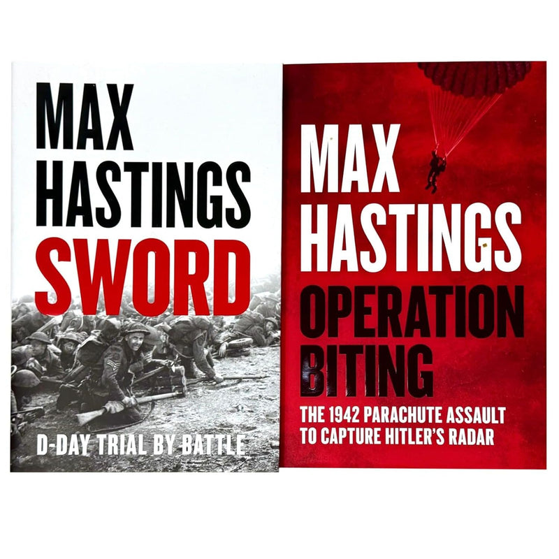 Max Hastings Collection 2 Books Set Sword & Operation Biting - The Book Bundle