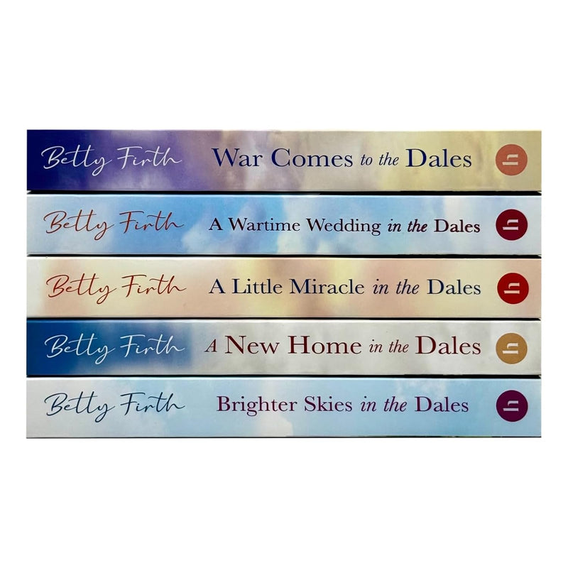 Made in Yorkshire Series 5 books collection set by Betty Firth, fiction paperback novels, displayed together.