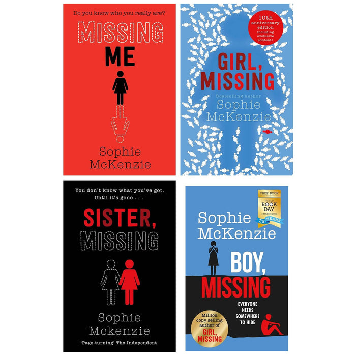 Missing Series 4 Books Collection (Girl Missing, Sister Missing, Missing Me and Boy Missing: WBD 2022) - The Book Bundle