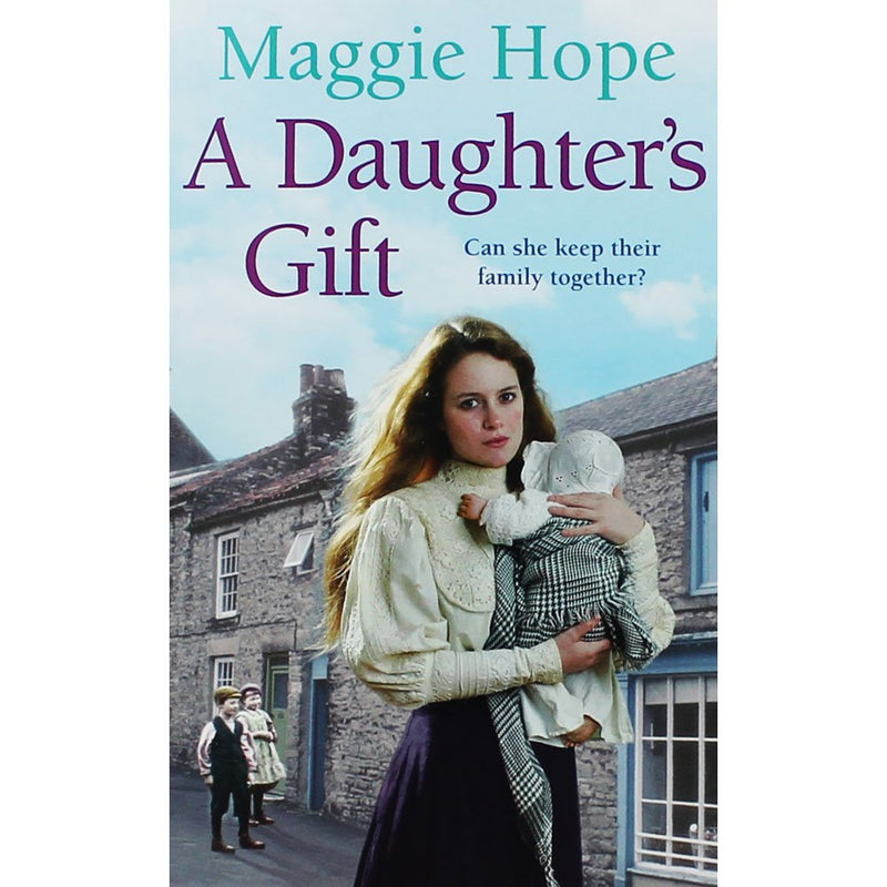Paperback of A Daughter's Gift novel by Maggie Hope, featuring the book cover with title and author text.