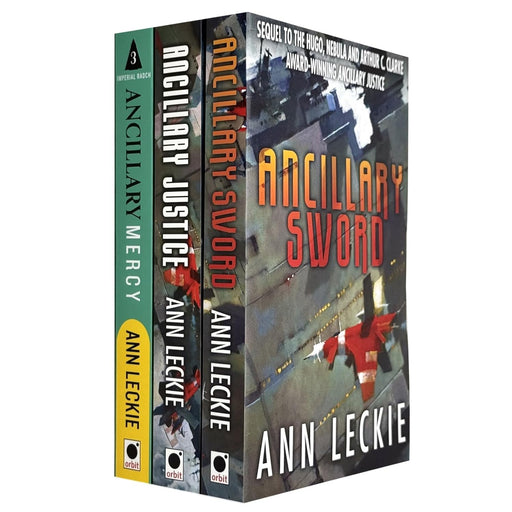 Imperial Radch 3 Books Collection Set by Ann Leckie (Ancillary Justice, Ancillary Sword and Ancillary Mercy) (Books 1-3) - The Book Bundle