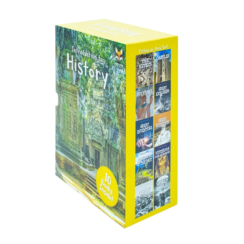 Children Introduction To History For Beginners (Series 2) 10 Hardback Book Collection Set (The Aztecs, Castles, Egyptians, Great Explorers) - The Book Bundle