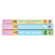 Ms Rachel Early Learning 3 Books collection set by Ladybird UK Ltd, non-fiction board books for young children.