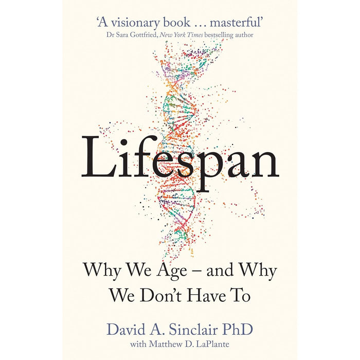 Lifespan Dr David A. Sinclair, The Telomere Effect 2 Books Collection Set - The Book Bundle