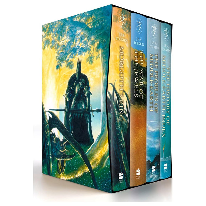 The History of Middle-earth (Boxed Set 4): Morgoth’s Ring, The War of the Jewels, The Peoples of Middle-earth & Index - The Book Bundle