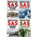 Damien Lewis Collection 4 Books Set (SAS Brothers in Arms, SAS Shadow Raiders, SAS Daggers Drawn In For the Kill and SAS Italian Job) - The Book Bundle