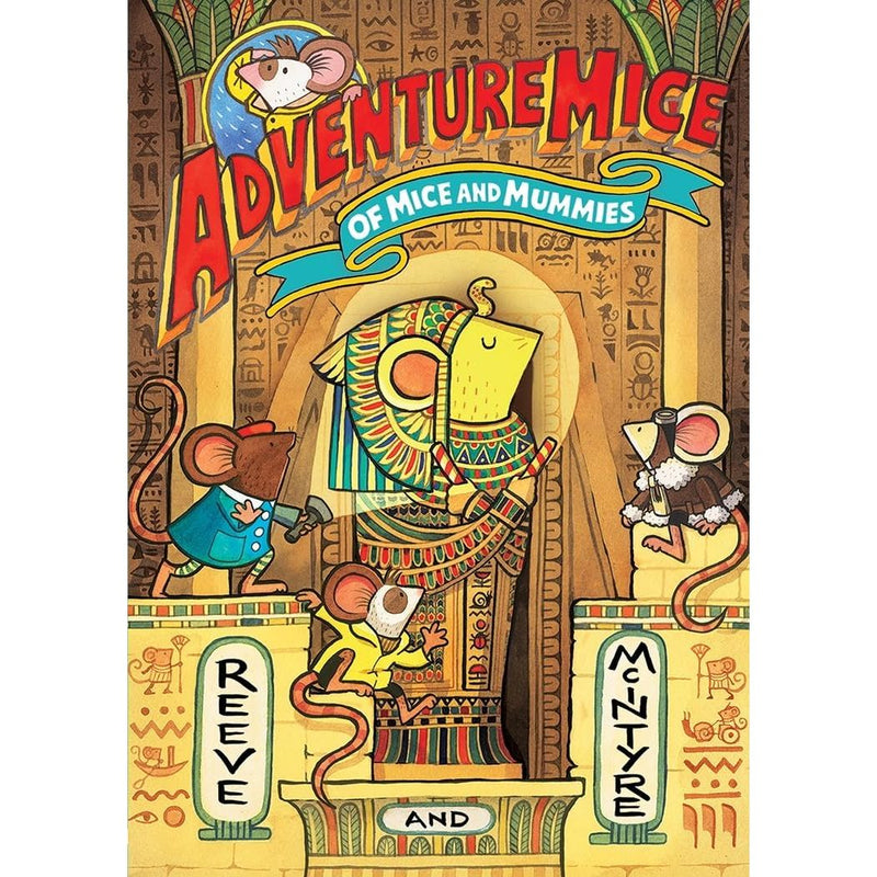 Adventuremice Series 8 books collection set by Philip Reeve and Sarah McIntyre, fiction paperback with colorful cover art.