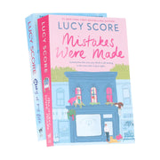 Lucy Score Story Lake Series 2 books collection set, fiction by Hachette, includes "Story of My Life" and "Mistakes Were Made."