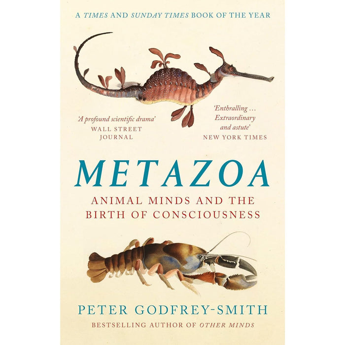 Peter Godfrey-Smith 2 Books Collection Set Metazoa Animal Minds, OTHER MINDS The Octopus - The Book Bundle