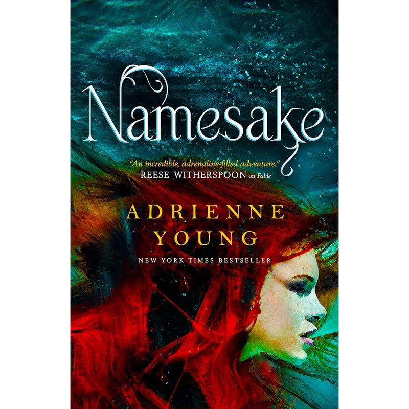 Set of three paperback books from The World Of The Narrows collection by Adrienne Young, featuring fantasy fiction by Titan Books Ltd.