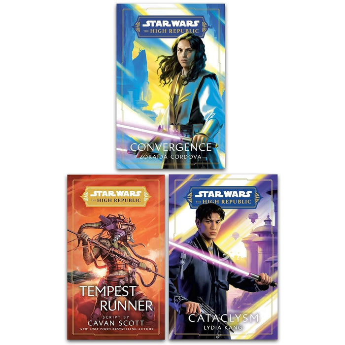 Star Wars High Republic Series 3 Books Collection Set (Books 4-6) (Tempest Runner, Convergence(PB), Cataclysm) - The Book Bundle