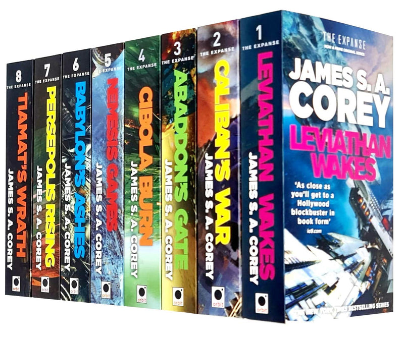 The Expanse 8 Books Collection Set by James S A Corey - Fiction - Paperback