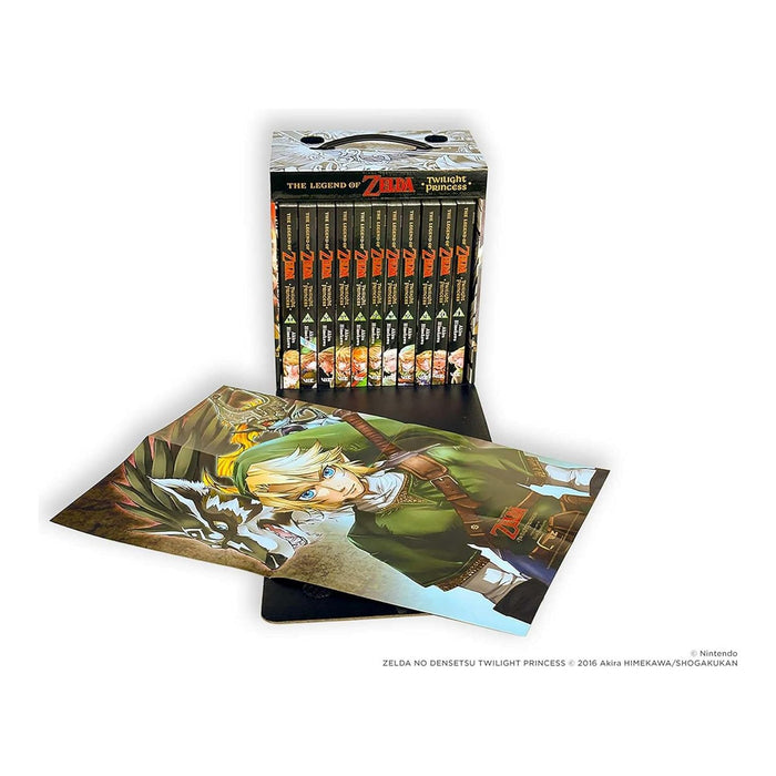 Legend of Zelda Twilight Princess Complete 11 Books Box Set (volumes 1-11) by Akira Himekawa - The Book Bundle