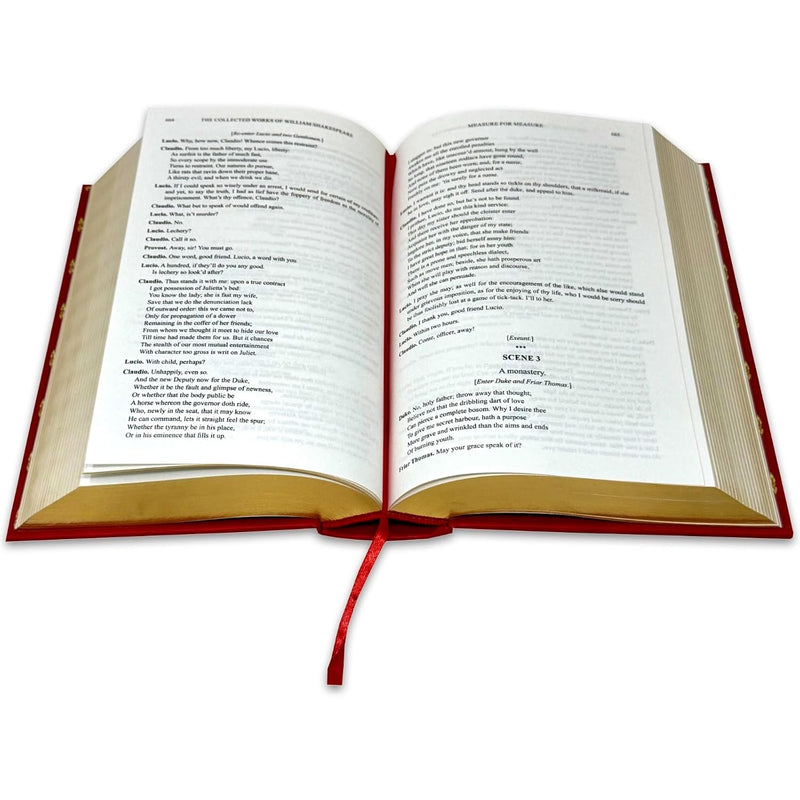 The Complete Works Of William shakespeare (Leather-bound)