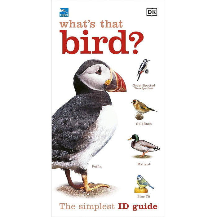 RSPB What's That Guides Collection 3 Books Set By DK (RSPB What's that Bird?, What's that Flower?, What's that Tree?) - The Book Bundle