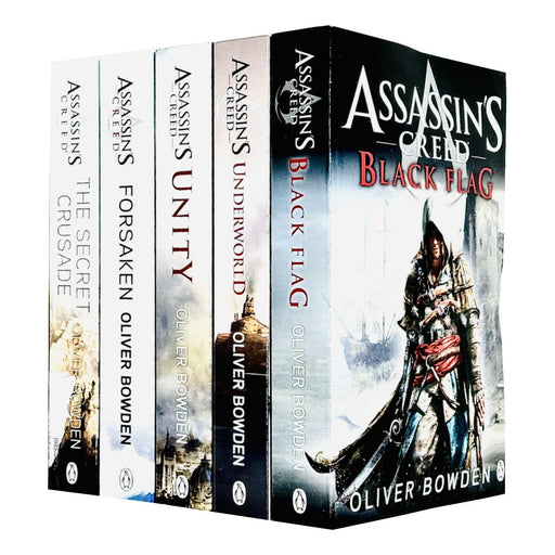 Assassins Creed Series 2 Collection 5 Books Set By Oliver Bowden (The Secret Crusade, Forsaken, Unity) - The Book Bundle