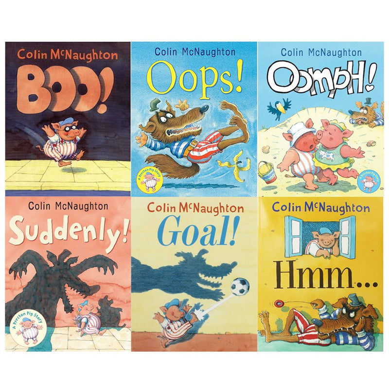 Preston Pig 6 Books Collection Set by Colin McNaughton - Ages 3-5 - Fiction - Paperback