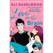 Set of four Ali Hazelwood paperback fiction books including Love, Theoretically, Love Hypothesis, Love on the Brain, and Loathe to Love You.