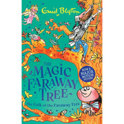 Six paperback books from the Enid Blyton Magic Faraway Tree collection by Hodder Children's Books Ltd, featuring colorful cover art.