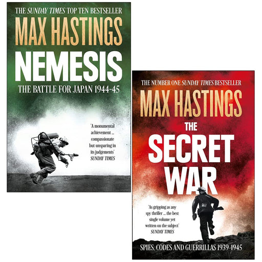 Max Hastings Collection 2 Books Set (Nemesis The Battle for Japan 1944–45) - The Book Bundle