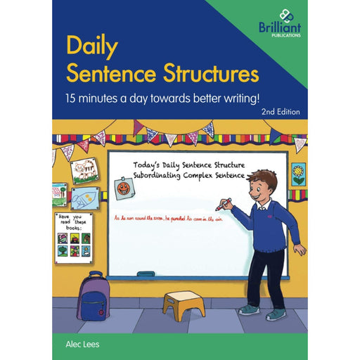 Daily Sentence Structures: 15 minutes a day towards better writing by Alec Lees - The Book Bundle