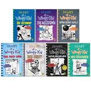 Diary of a Wimpy Kid Series 12-18 Collection 7 Books Set By Jeff Kinney - The Book Bundle