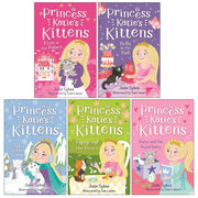 Princess Katie's Kittens Series 5 Books Collection Set By Julie Sykes (Pixie at the Palace, Bella at the Ball, Suki in the Snow, Poppy and the Prince and Ruby and the Royal Baby) - The Book Bundle
