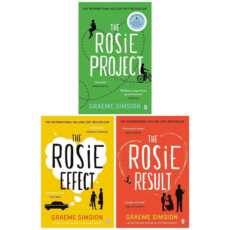 Don Tillman Series 3 Books Collection Set By Graeme Simsion - The Book Bundle