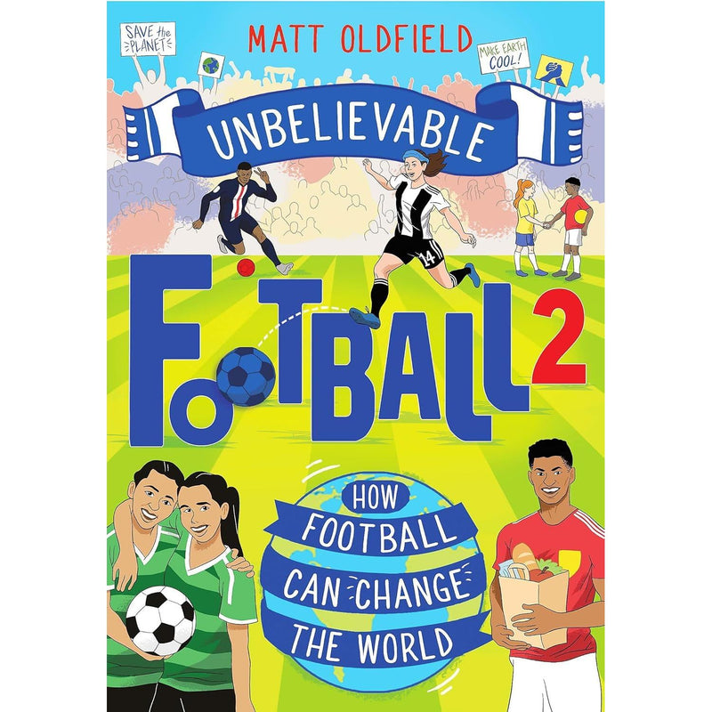 Unbelievable Football by Matt Oldfield 4 Books Collection Set - Non Fiction England Edition World Cup Stories - The Book Bundle