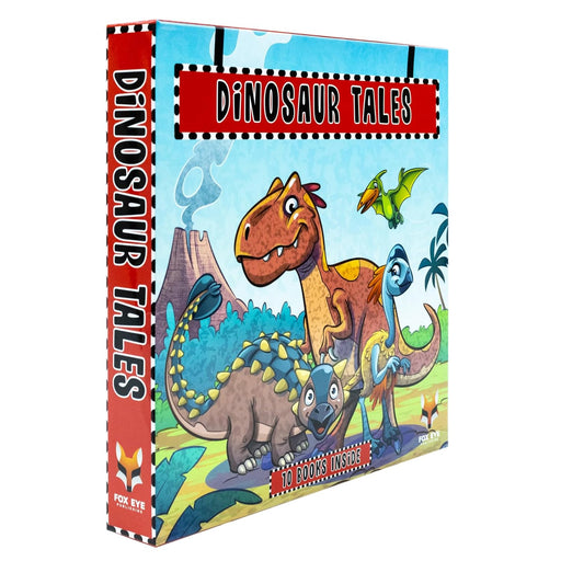 Dinosaur Tales 10 Picture Book Collection (Alfie The Allosaurus Learn to Roar, Olivia The Oviraptor Makes A Difference & More...) - The Book Bundle