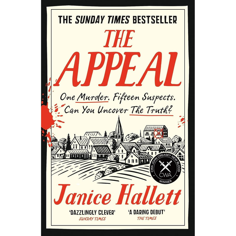 Janice Hallett 4 Books Collection Set (The Appeal, The Twyford Code, The Mysterious Case of the Alperton Angels and The Examiner) - The Book Bundle