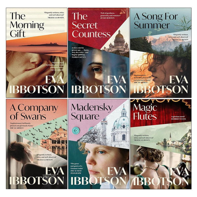 Eva Ibbotson Collection 6 Books Set (The Morning Gift, The Secret Countess, A Song for Summer, A Company of Swans, Madensky Square, Magic Flutes) - The Book Bundle