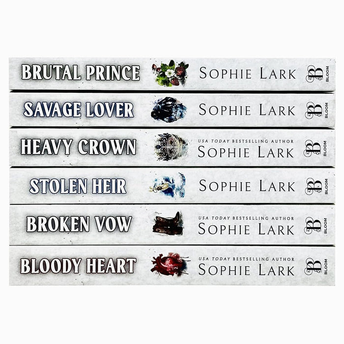 Brutal Birthright Series By Sophie Lark 6 Books Collection Set (Brutal Prince, Stolen Heir, Savage Lover, Bloody Heart, Broken Vow & Heavy Crown) - The Book Bundle