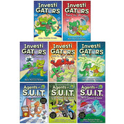 Investigators Series 8 Books Collection Set by John Patrick Green (InvestiGators, Take the Plunge, Off the Hook) - The Book Bundle