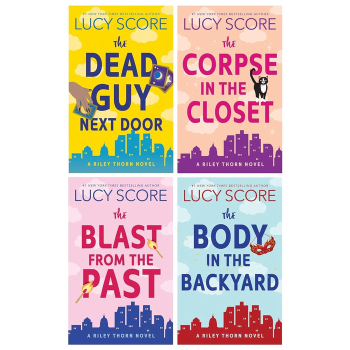 A Riley Thorn Novel Series (Book 1-4) 4 Books Collection Set by Lucy Score - The Book Bundle