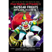 Set of five Five Nights at Freddy's Fazbear Frights books by Scott Cawthon, paperback collection from Scholastic Ltd.