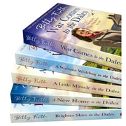 Made in Yorkshire Series 5 books collection by Betty Firth, paperback fiction set displayed on a shelf.