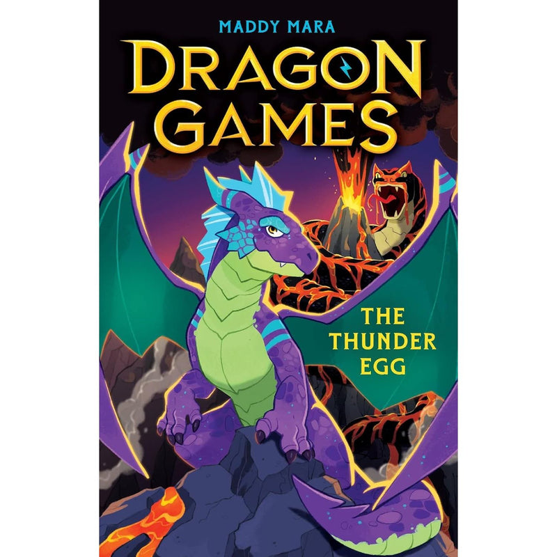 Paperback collection set of Dragon Games Series 3 by Maddy Mara, featuring colorful cover art and fantasy-themed illustrations.
