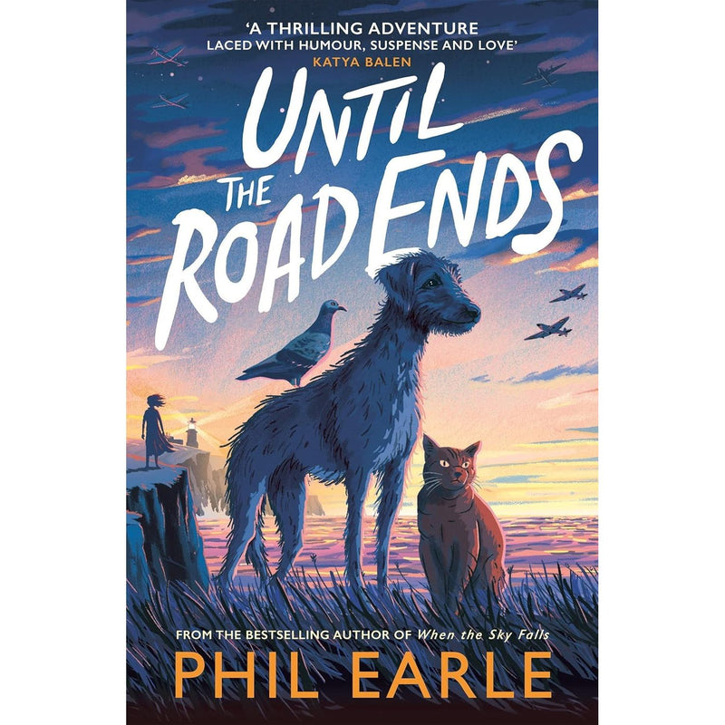 Four paperback books from Phil Earle's "While the Storm Rages" collection featuring gripping fiction stories by Andersen Press Ltd.