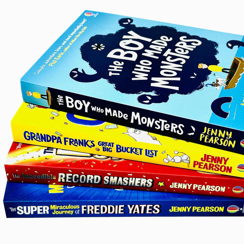 Jenny Pearson Collection 4 Books Set (The Super-Miraculous Journey of Freddie Yates)Collection 4 Books Set (The Super-Miraculous Journey of Freddie Yates) - The Book Bundle