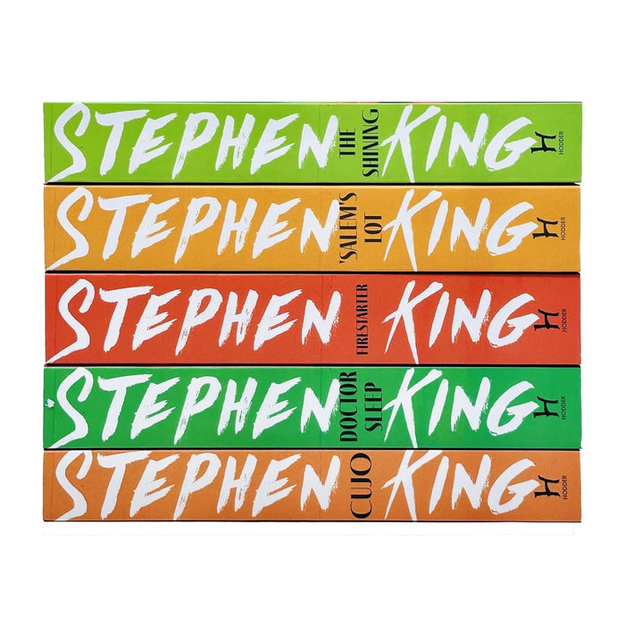 Stephen King Collection 5 Books Set (The Shining, Salem's Lot, Firestarter, Doctor Sleep and Cujo) - The Book Bundle