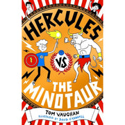 Hercules Series 4 books collection by Tom Vaughan, paperback fiction set for ages 9-12, featuring colorful covers and illustrations