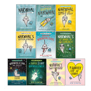 Narwhal and Jelly Series 1-10 Books Collection Set by Ben Clanton (A Waffle Lot of Love, Narwhal's Sweet Tooth, A Super Scary Narwhalloween, Narwhalicorn And Jelly & More) - The Book Bundle
