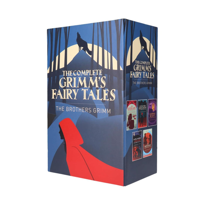 Complete Grimm's Fairy Tales 5 Books Boxed Set (Little Red Riding Hood, Goose-Girl, Drummer) - The Book Bundle