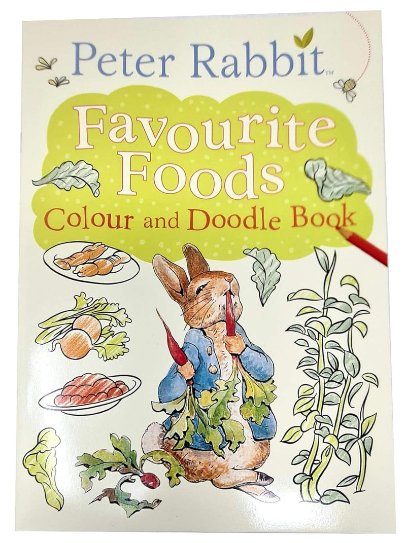 Peter Rabbit Colour And Doodle Book By Beatrix Potter 4 Books Collection Set - Fiction - Paperback - The Book Bundle