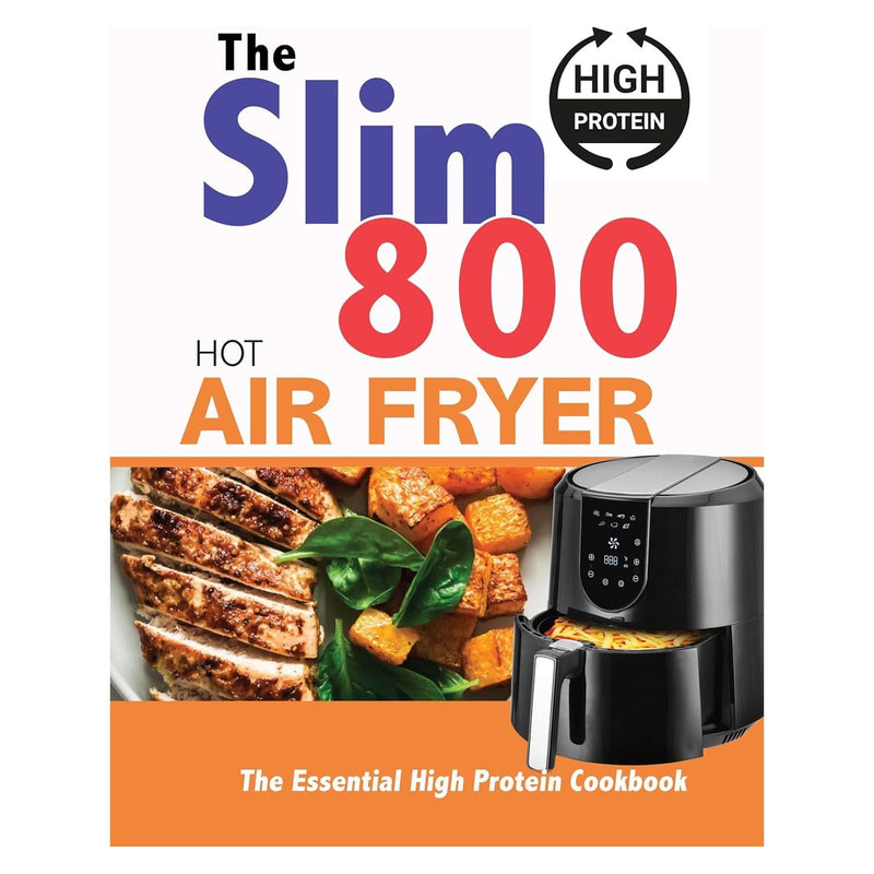 Bored of Lunch, The Slim 800 Hot, Hot Air Fryer, The Essential High  4 Books Set - The Book Bundle
