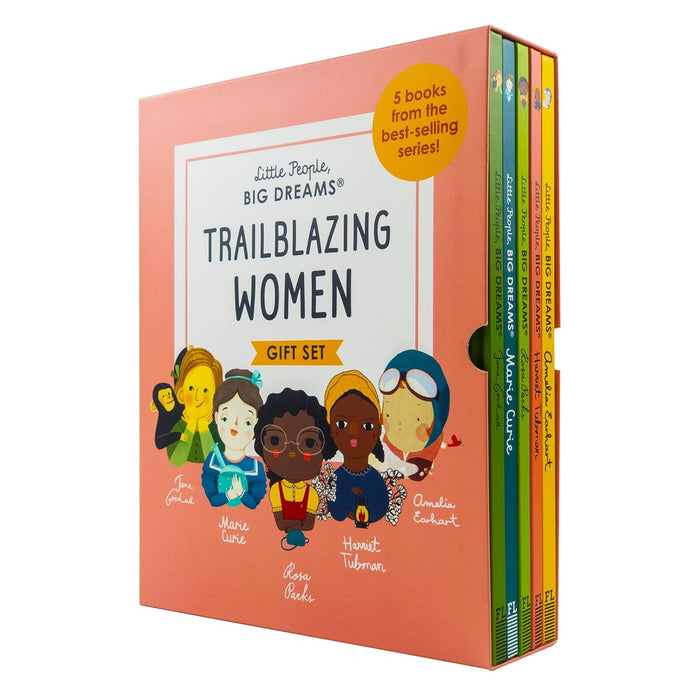 Little People, Big Dreams Trailblazing Women 5 Books Collection Box Gift Set - The Book Bundle