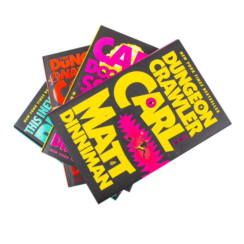 Dungeon Crawler Carl 4 Books Collection Set by Matt Dinniman - Fiction - Paperback