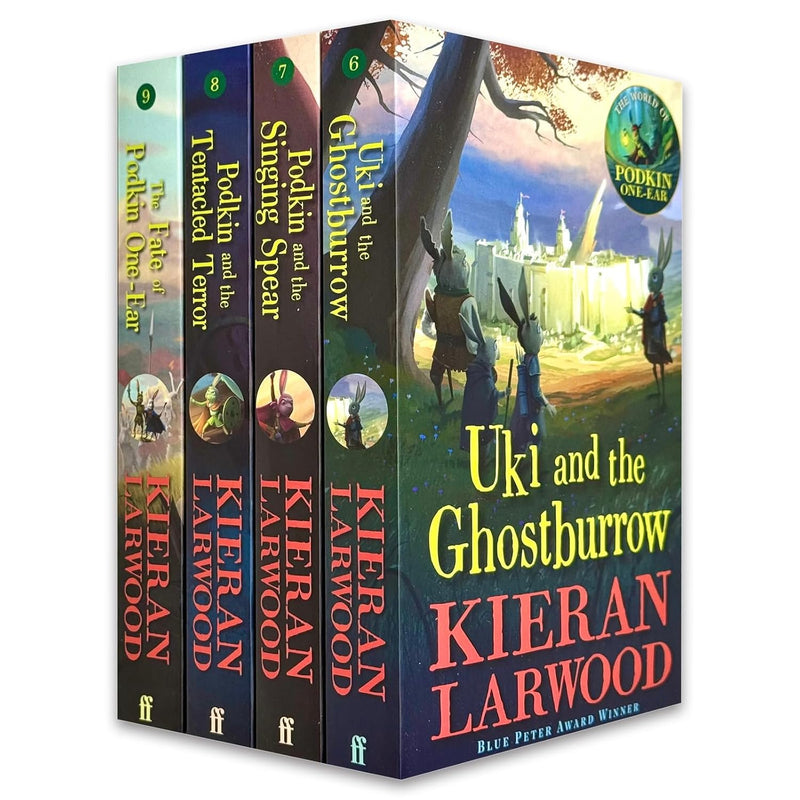 Podkin One-Ear Series 4-Book Collection Set by Kieran Larwood - Fiction - Paperback
